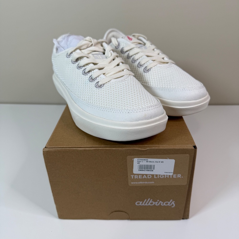 Allbirds Tree Piper 2 Sneakers Womens 9 Rainbow River Collection Low Top Shoes